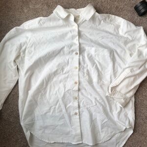 AYR The Deep End Button Down in White